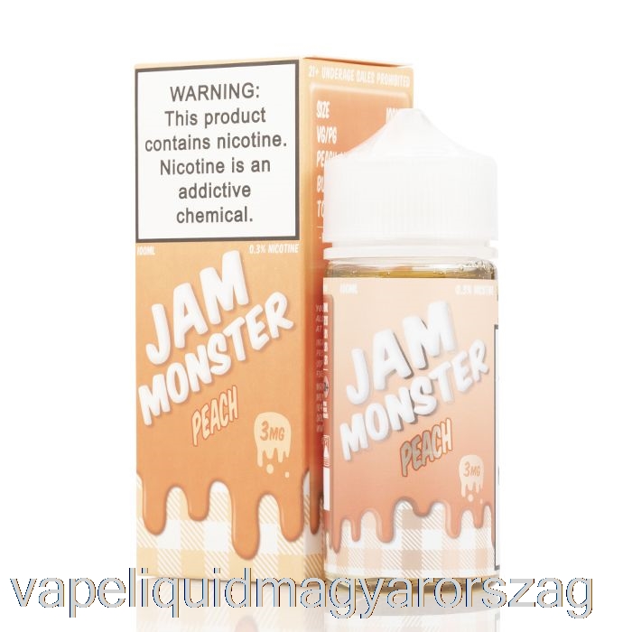 Barack - Lekváros Szörny - 100ml 3mg Vape Folyadék